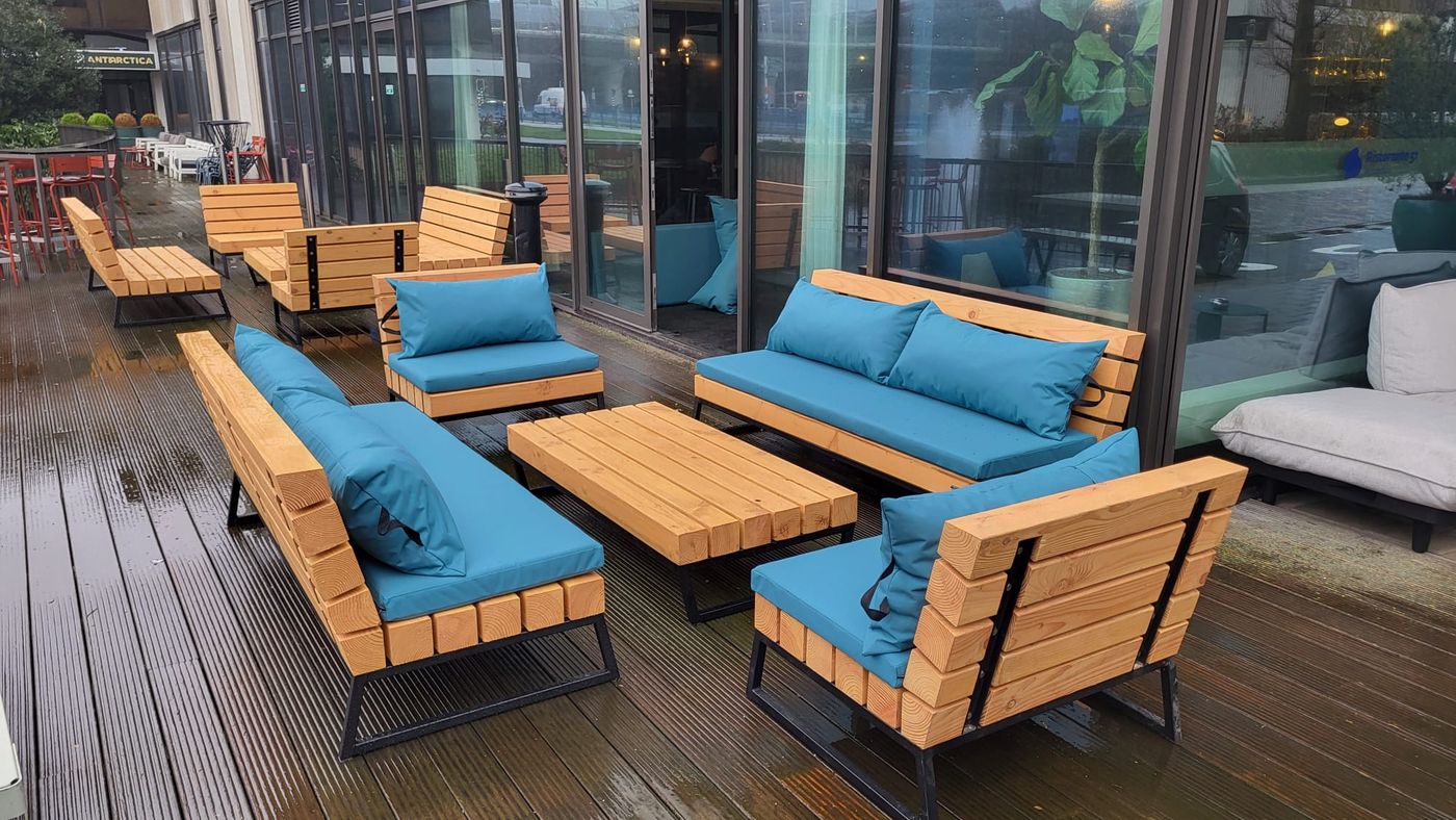 Loungeset niedrig, Ansicht 2