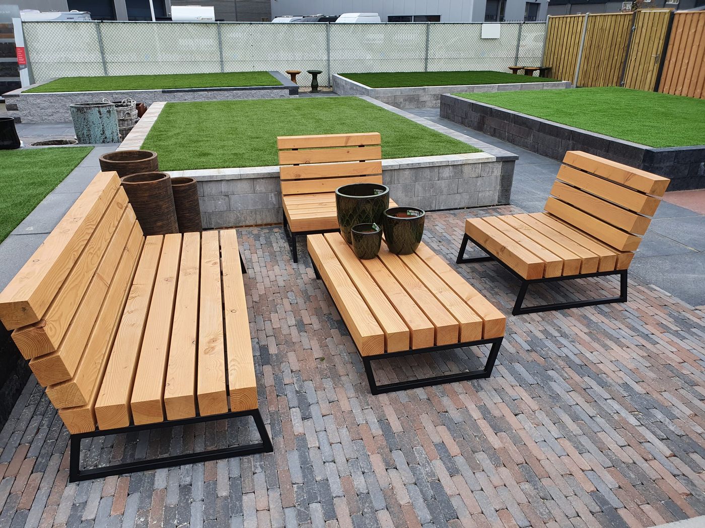 Loungeset niedrig, Ansicht 6