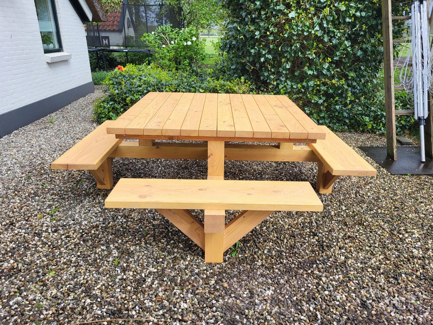 Picknicktisch Quadrat, Ansicht 3